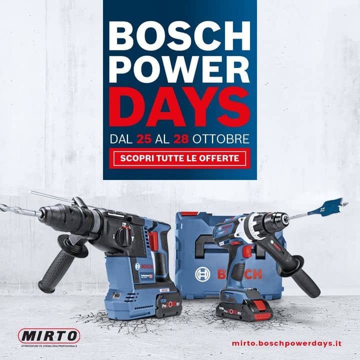 👉 #BOSCH POWER DAYS ‼