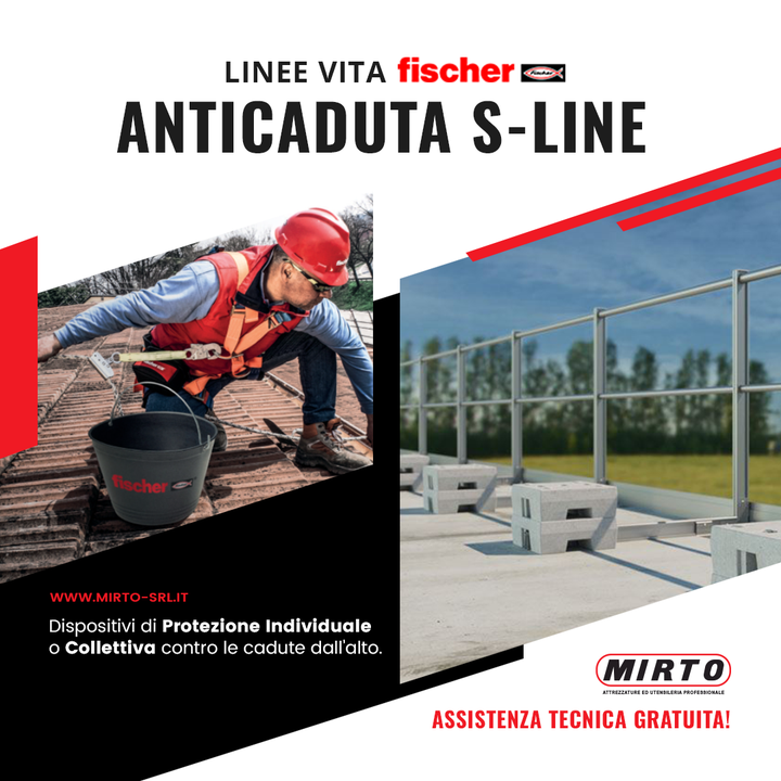 👉 #Linee #Vita #Anticaduta - Fischer S-line 👨‍🔧