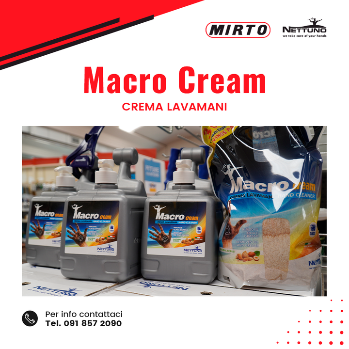 👉 Prova #MacroCream di #Nettuno! 🧼

Di color nocciola e dal