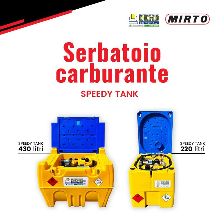 Scopri i #serbatoi Speedy Tank di #DEMO ‼

👉 Serbatoi in